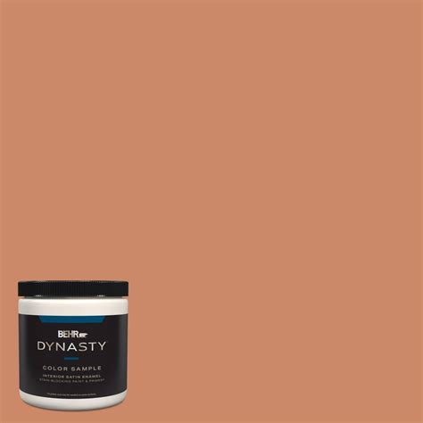 BEHR DYNASTY 8 Oz 230D 5 Aztec Brick Satin Enamel Stain Blocking