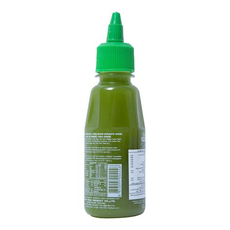 Nang Fah Sriracha Green Hot Chilli Sauce 200 Ml Online At Best Price Lulu UAE