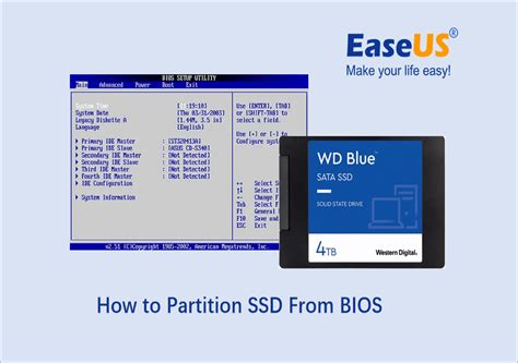 How To Partition Ssd From Bios Tutorial With Pictures