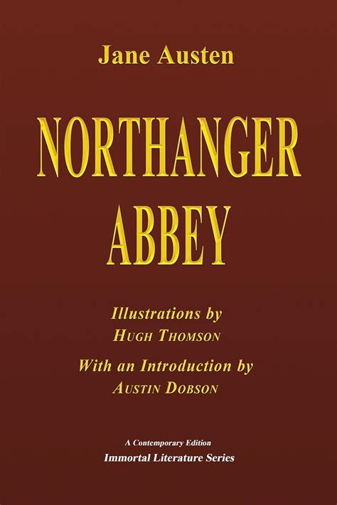 Amazon Northanger Abbey Illustrated Immortal Literature Series