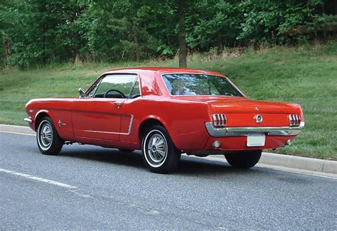 Rangoon Red 1965 Ford Mustang Hardtop MustangAttitude Photo Detail