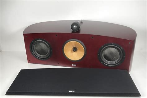 Bowers Wilkins B W Nautilus HTM1 Center Channel Speaker Reverb