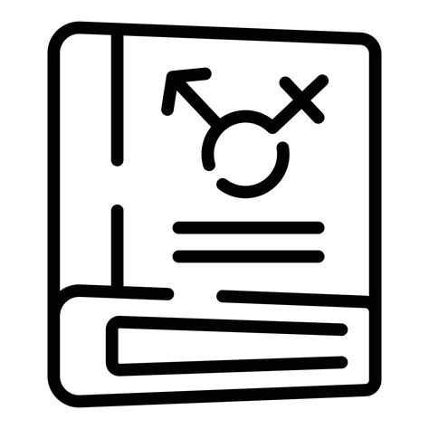 Sex Education Book Icon Outline Vector Sexual Health Vector Art At Vecteezy