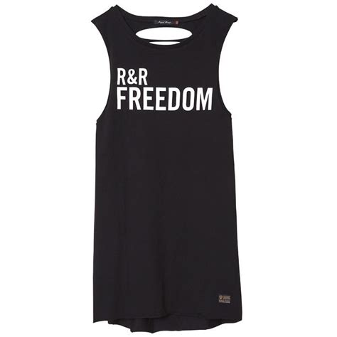 30 OFF ROYAL PUSSY ロイヤルプッシーR R FREEDOM LONG TANKノースリーブワンピース ロングタンク