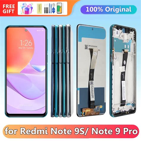 Display Screen For Xiaomi Redmi Note S M J A G Lcd Display Digital