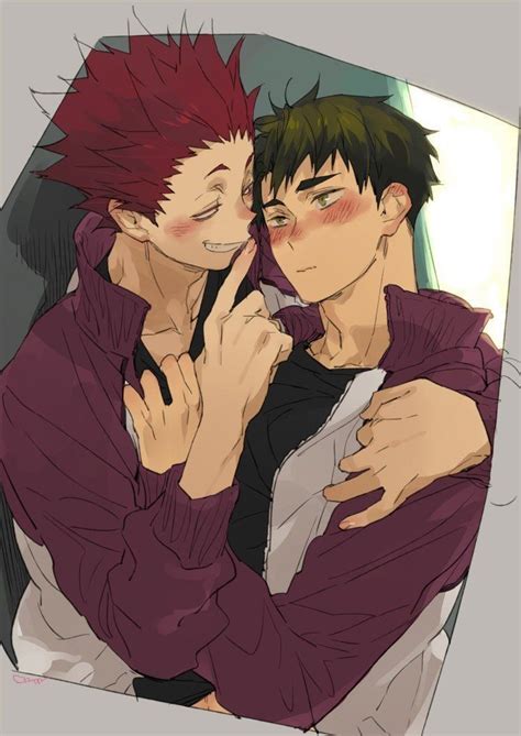 Haikyuu Ships Haikyuu Ushijima Ushijima Wakatoshi Haikyuu Yaoi