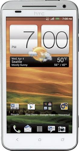 Best Buy Htc Evo G Lte Cell Phone White Sprint Apx Cwh