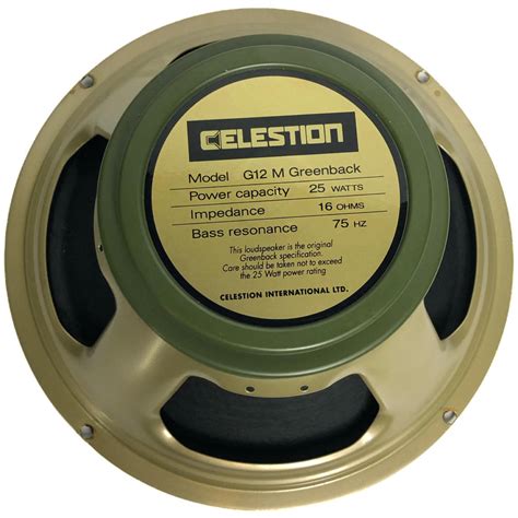 Celestion Greenback Speaker Cabinet | Cabinets Matttroy