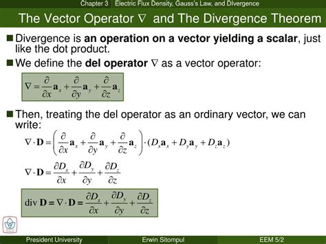 Ppt The Vector Operator Ñ And The Divergence Theorem Powerpoint Presentation Id 3186403