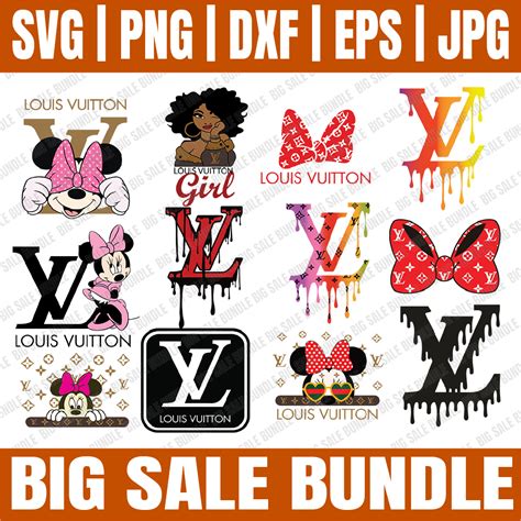 Bundle 12 Files Louis Vuitton Fashion Svg Lv Svg Bundle Inspire Uplift