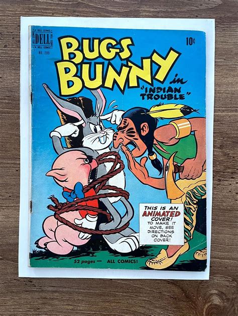 Four Color Vg Fn Dell Golden Age Comic Book Looney Tunes Bugs