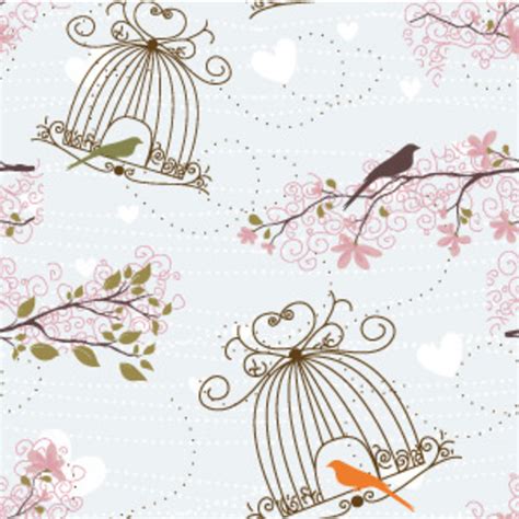 Free Vector Birds Seamless Pattern Freevectors