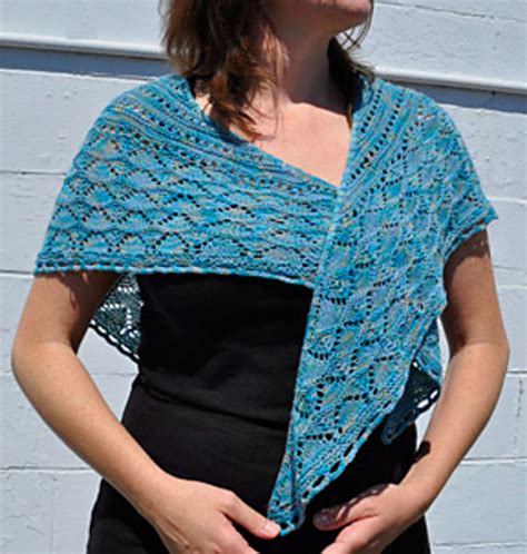 Ravelry Wailea Shawl Fingering Pattern By Gail Tanquary