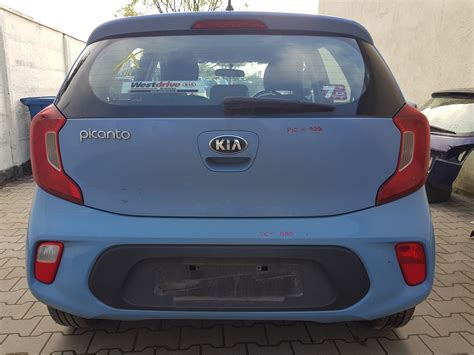 KIA PICANTO III ZDERZAK TYŁ TYLNY KPL ABB 2017 KIA PICANTO III ZDERZAK