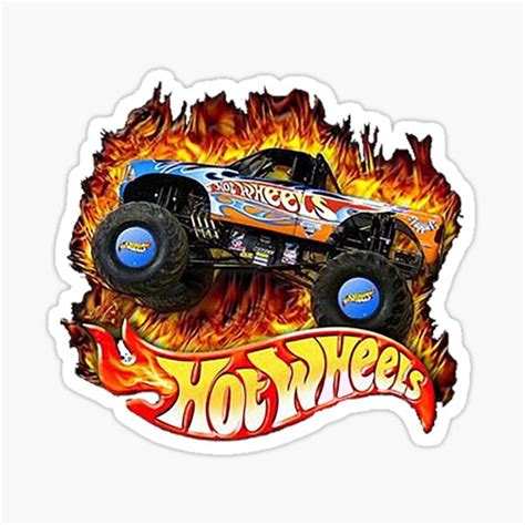 Hot Wheels Sticker For Sale By Top1clothes Redbubble