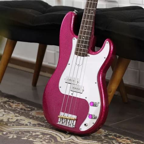 Baixo Cordas Studebaker Precision Cruiser Pink Sparkle