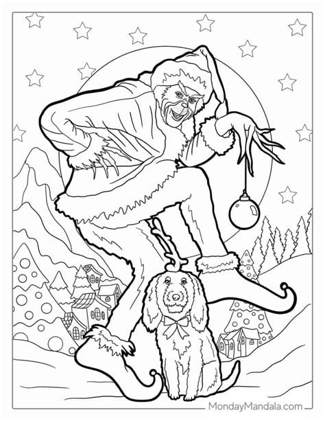 Grinch Online Coloring Pages