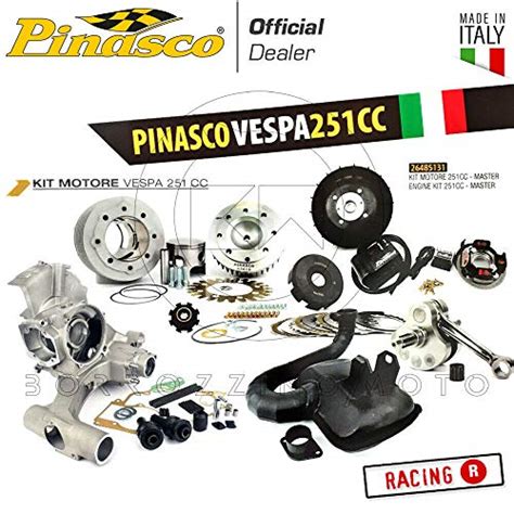 Pinasco Kit Modifica Motore Completo Master Cc Racing Piaggio Vespa