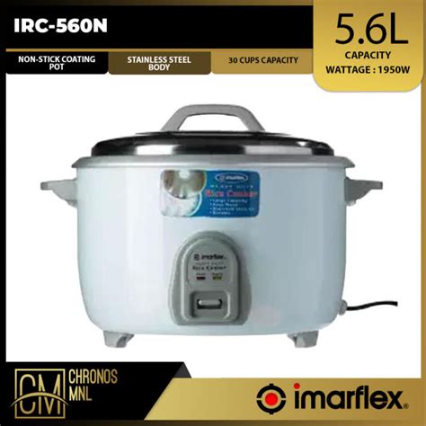 Chronos Imarflex Heavy Duty Rice Cooker L Irc N Lazada Ph