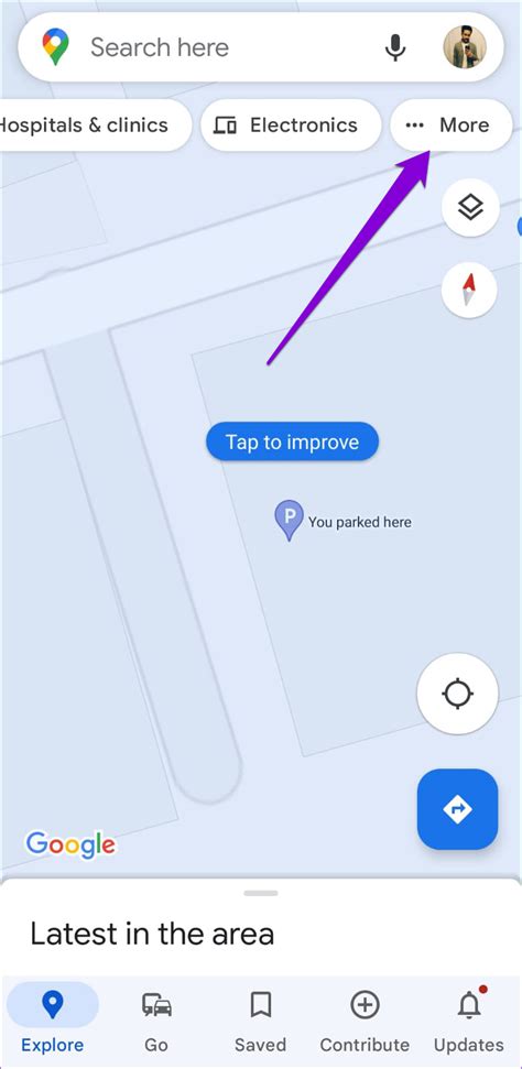 So Speichern Und Finden Sie Ihren Parkplatz In Google Maps De Atsit