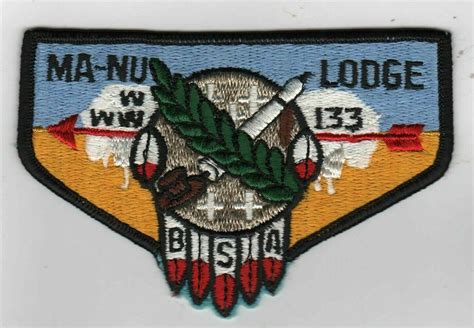 OA Lodge 133 Ma Nu BSA S26 Flap BLK Bdr Last Frontier OK EBay