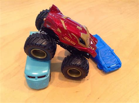 JULIAN S HOT WHEELS BLOG Iron Man Monster Jam Truck
