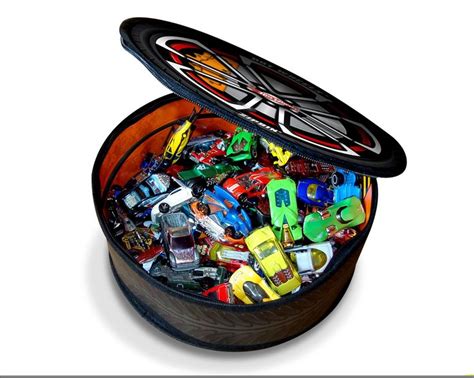 ZipBin Hot Wheels Wheelie With Car Toy Box Race Track Cars Toy Box Racing