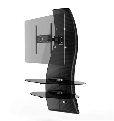 Meliconi Meuble Tv Avec Support Int Gr Ghost Design Noir