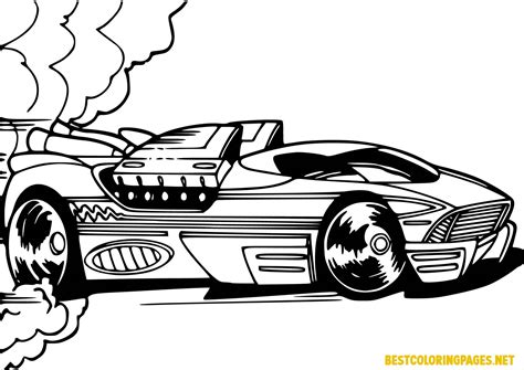 Hot Wheels Coloring Book To Print Free Printable Coloring Pages