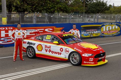 Three Threes Celebrations Continue At Shell V Power Racing Team