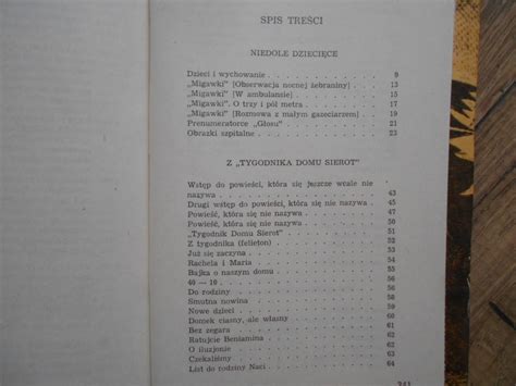 Janusz Korczak Pisma Wybrane Ii Niedole Dzieci Ce Pedagogika