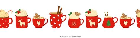 Hot Chocolate Border Over Royalty Free Licensable Stock Illustrations Drawings