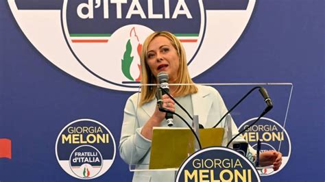 Qui Est Giorgia Meloni La Nouvelle Premi Re Ministre Ditalie