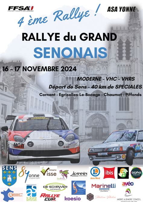 Liste Des Engag S Rallye Du Grand S Nonais