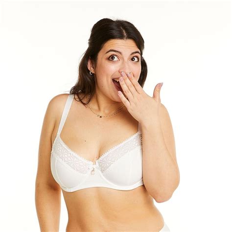 Soutien gorge à armatures grand maintien ivoire Palanquin blanc 3 Suisses