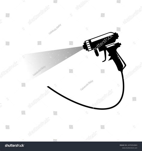 Foam Gun Insulation Logo Element Vector Stock Vector Royalty Free