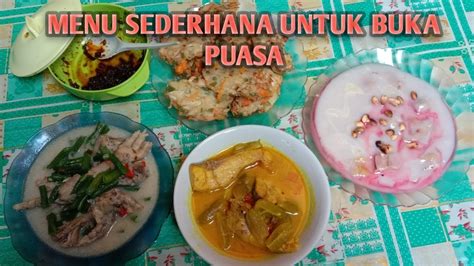 Rutinitas Di Sore Hari Masak Menu Buka Puasa Daily Vlog Youtube