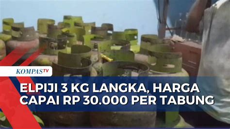 Elpiji 3 Kg Langka Di Pasaran Warga Blora Harus Gocek Rp30 Ribu Demi