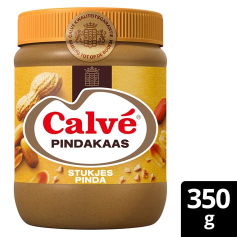 Calv Pindakaas Stukjes Pinda Per Pot G