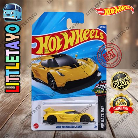 Jual Hot Wheels 2020 Koenigsegg Jesko Kuning Shopee Indonesia