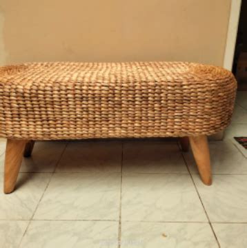 Sc Less Pineapple Jual Bench Stool Enceng Stool Panjang Anyaman