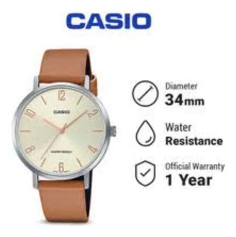 Reloj Casio Dama ltp vt l budf Analógico Cuero Nude en venta en Lima Lima por sólo S