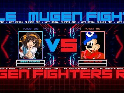 Mugen Request Haruhi Suzumiya Vs Sorcerer Mickey YouTube