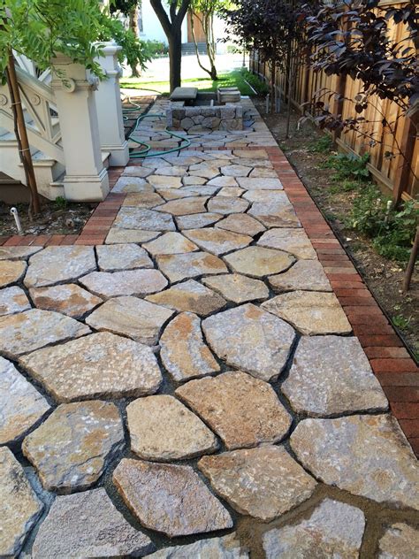 Flagstone Patio Pavers Design Ideas For Backyard Patio Landscaping ...