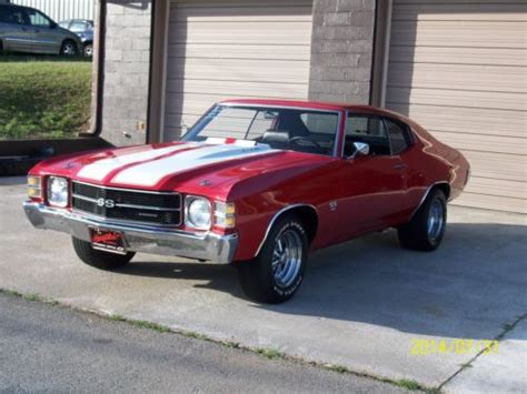 Find Used 1971 CHEVELLE SS 454 BIGBLOCK 4SPEED In Morristown Tennessee