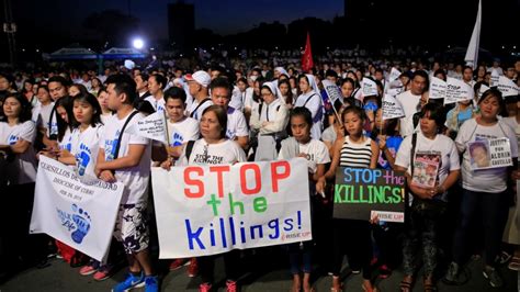 Thousands Protest Deadly Drug War In The Philippines Rodrigo Duterte News Al Jazeera