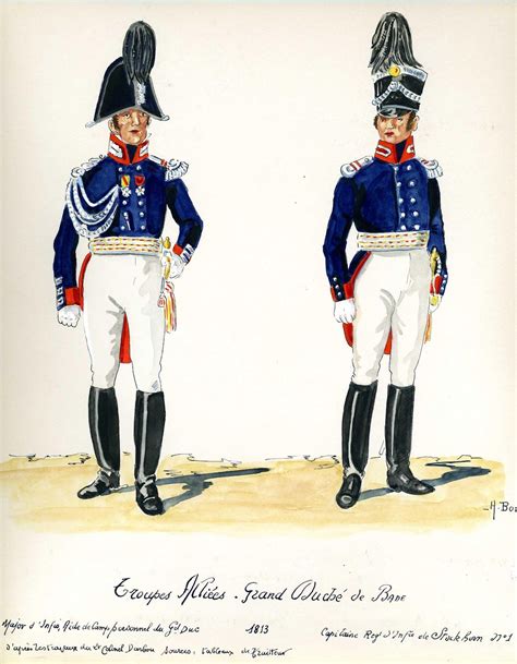 Grand Duchy Of Baden Infantry Major Personnal Adc To The Grand Duke