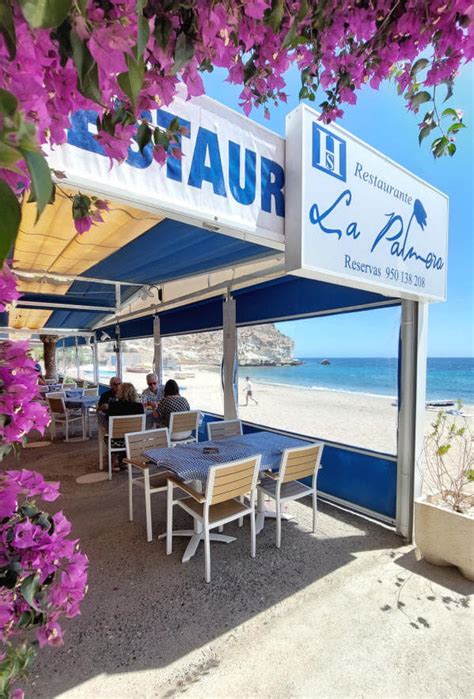 La Palmera Restos bars Costa de Almeria Andalucía