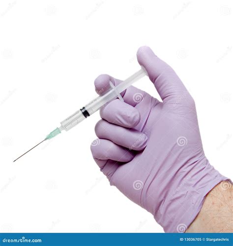 Hypodermic Needle Stock Image Image Of Gesturing Background 13036705