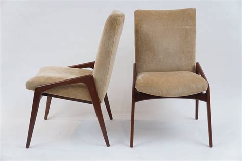 Set of 12 Mid-Century Modern Upholstered Dining Chairs at 1stdibs